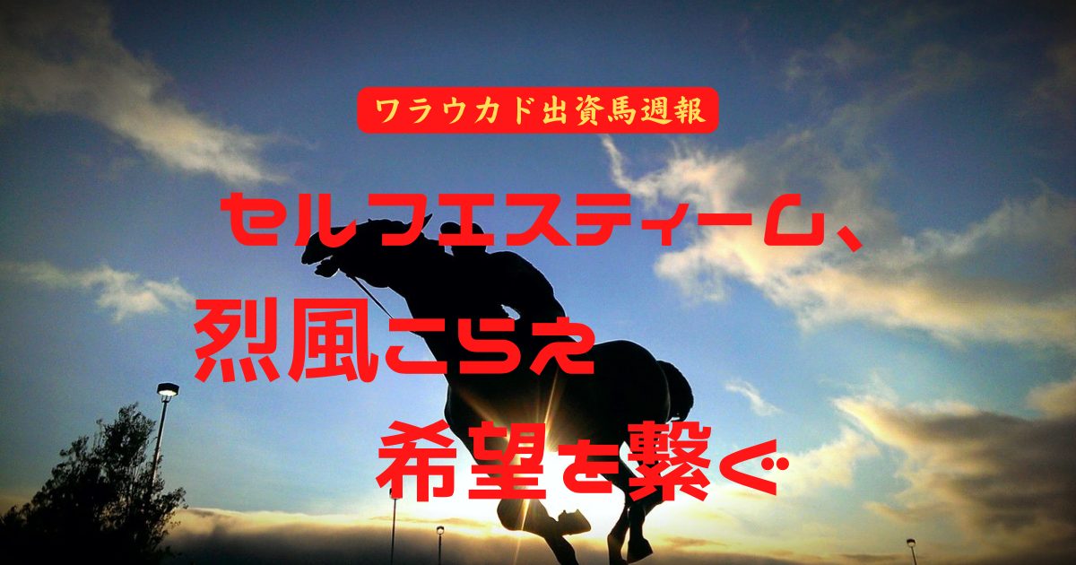 セルフエスティーム、烈風こらえ希望を繋ぐ