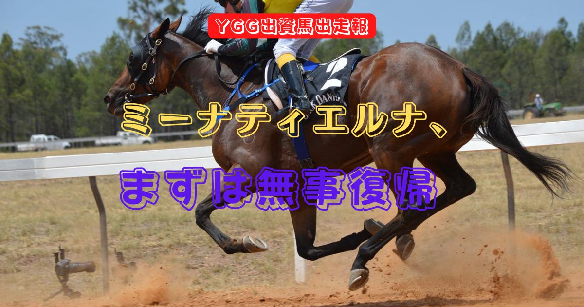 ミーナティエルナ、まずは無事復帰