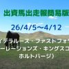 出資馬出走報簡易版26040512